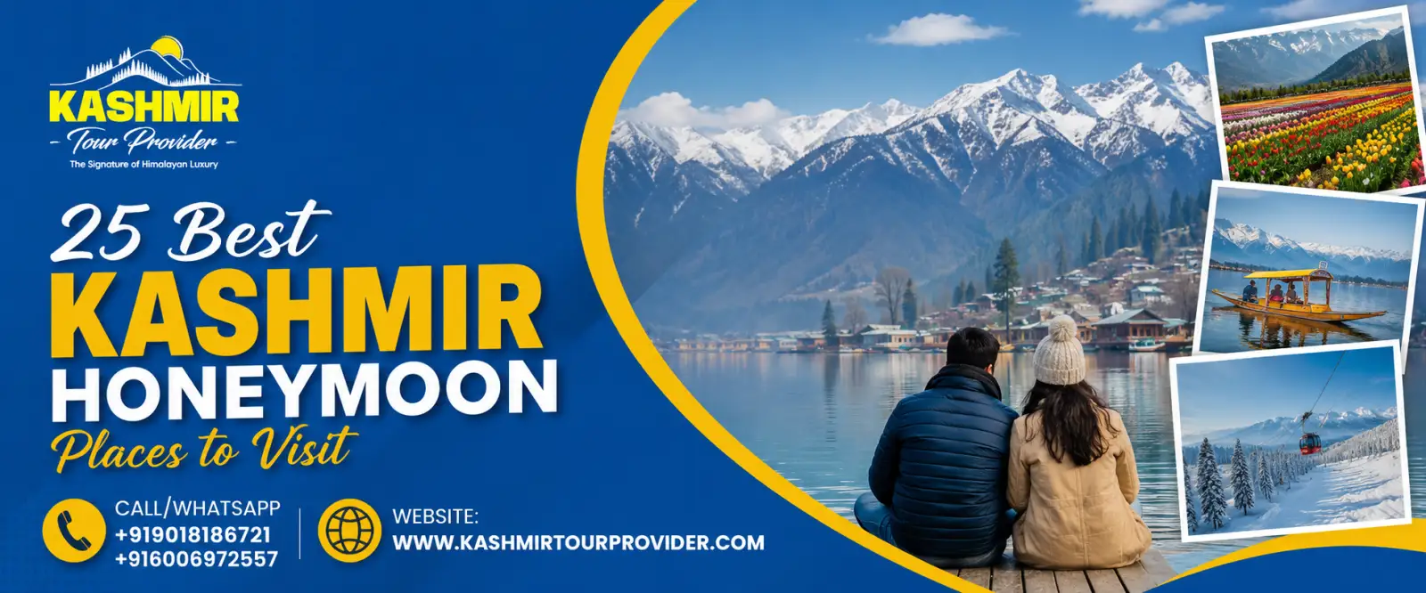 Best Kashmir Honeymoon Places for Couples