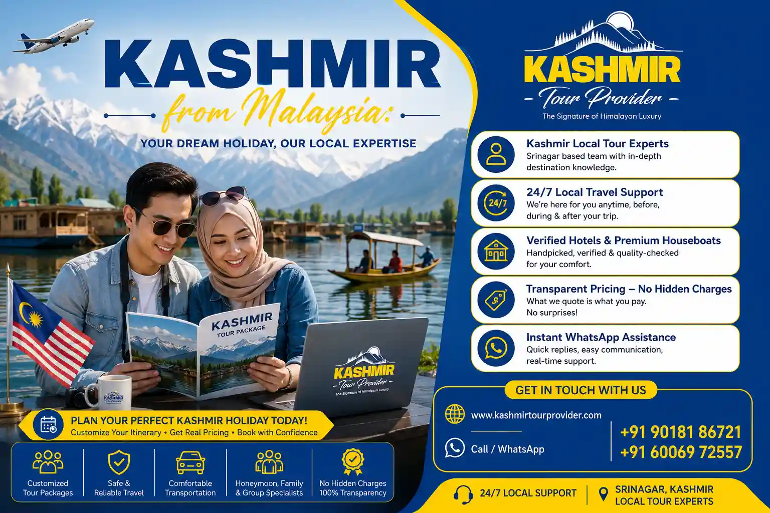 Beautiful Kashmir landscape