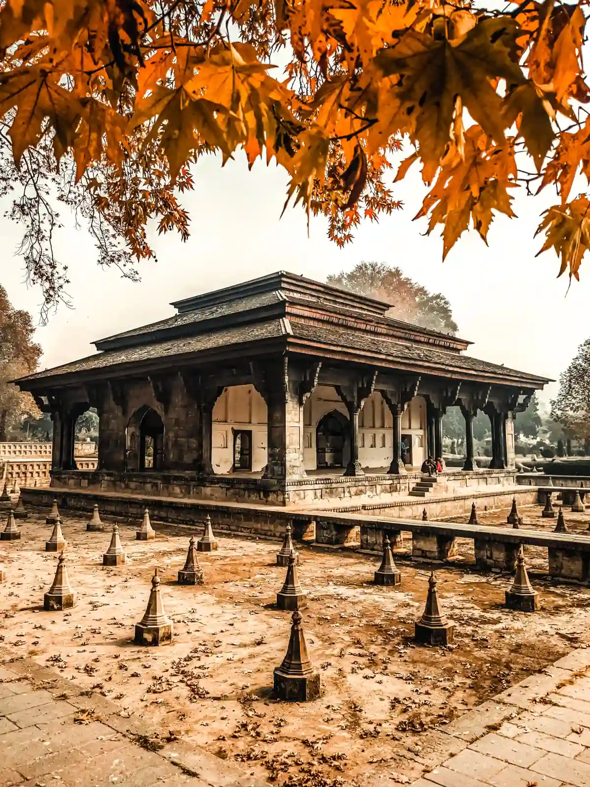 Mughal Gardens in Srinagar