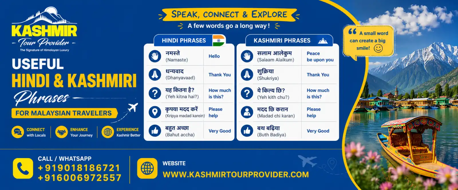 Best Places to Visit in Kashmir for Malaysian Tourists