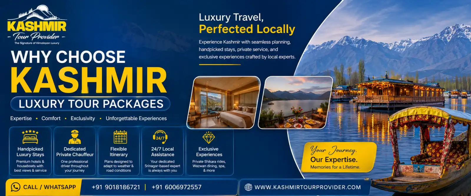 Why Choose Kashmir Luxury Tour Package