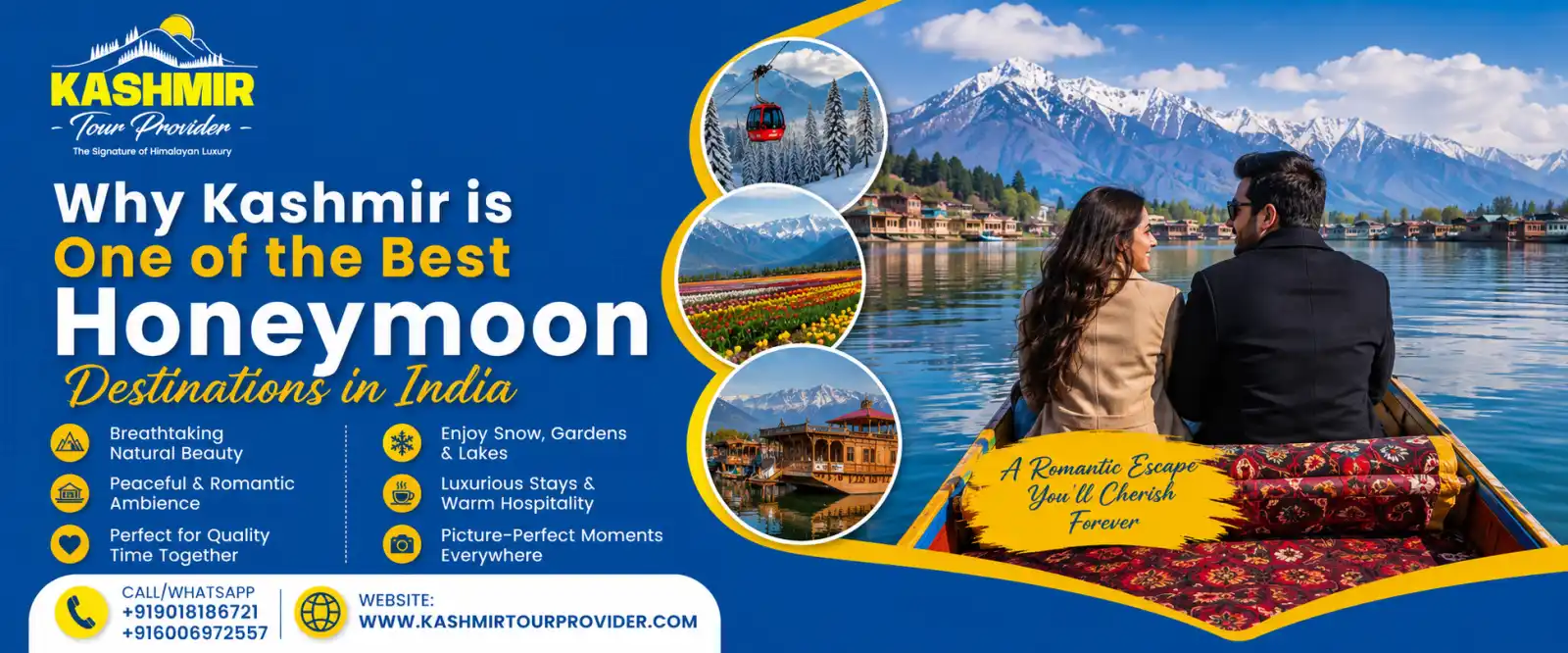 Why Kashmir is One of the Best Honeymoon Destinations in India
